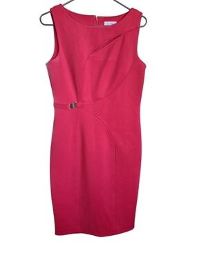 Calvin Klein Sleeveless Cutout Sheath Dress